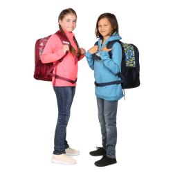 Alpine Pro NERAX dětský školní batoh RŮŽOVÁ / FIALOVÁ