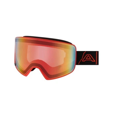 Alpine Pro NERDE C červené lyžařské brýle