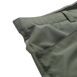 Alpine Pro NESC 2 pánské zelené rychleschnoucí kalhoty