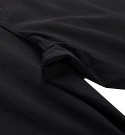 Alpine Pro NESC pánské černé kalhoty s impregnací a odepínatelnými noh. softshell