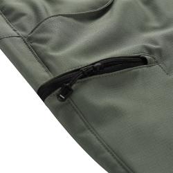 Alpine Pro NESCA 2 dámské zelené rychloschnoucí kalhoty