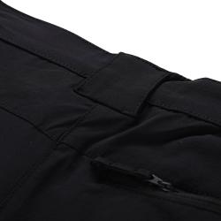 Alpine Pro NESCA dámské černé outdoorové kalhoty s odepínacími nohavicemi softshell
