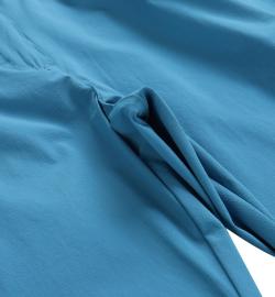 Alpine Pro NESCA dámské modré outdoorové kalhoty s odepínacími nohavicemi softshell