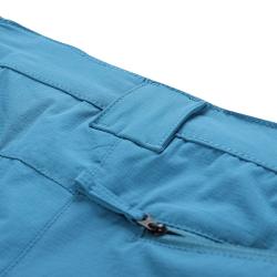 Alpine Pro NESCA dámské modré outdoorové kalhoty s odepínacími nohavicemi softshell