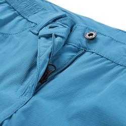 Alpine Pro NESCA dámské modré outdoorové kalhoty s odepínacími nohavicemi softshell