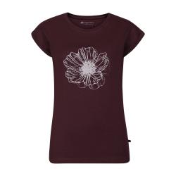 Alpine Pro NOGERA dámské fialové triko z nemačkavého materiálu