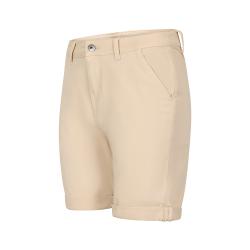 Alpine Pro NOKA dámské bavlněné kraťasy NEUTRÁLNÍ / ZEMITÁ