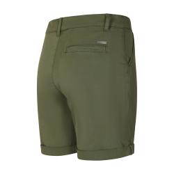 Alpine Pro NOKA dámské zelené bavlněné kraťasy