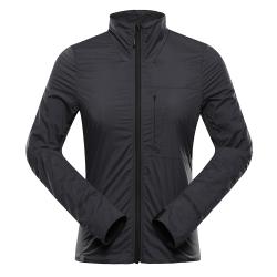 Alpine Pro NOKEDA dámská zateplená bunda NEUTRÁLNÍ / ZEMITÁ