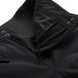 Alpine Pro NOVENA dámské černé lyžařské softshellové kalhoty