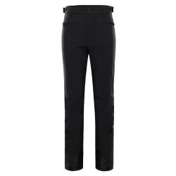 Alpine Pro NOVENA dámske čierne lyžiarske softshellové nohavice