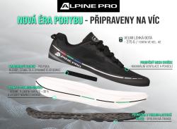 Alpine Pro NOVETE černá outdoor obuv s giga boom