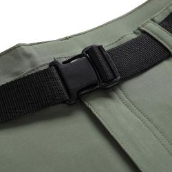 Alpine Pro NUTT pánské zelené softshellové kalhoty softshell