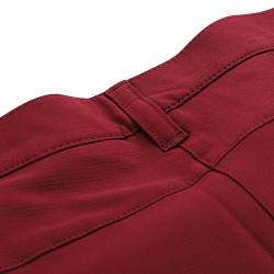 Alpine Pro NUTTA dámské červené softshellové kalhoty softshell