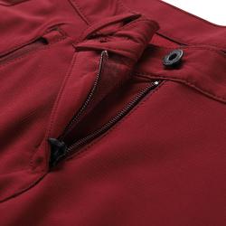 Alpine Pro NUTTA dámské červené softshellové kalhoty softshell