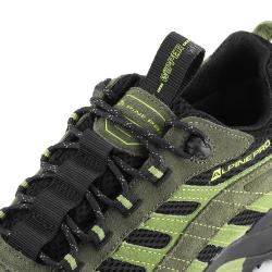 Alpine Pro OKANE zelená outdoorová obuv s membránou