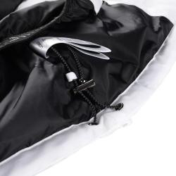 Alpine Pro OLADA dámská bílá lyžařská bunda s membránou ptx POUZE M-Lady (širší) (VÝPRODEJ)