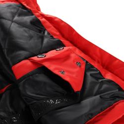 Alpine Pro OLADA dámská červená lyžařská bunda s membránou ptx POUZE S-Lady (širší) (VÝPRODEJ)
