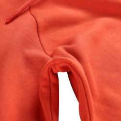 Alpine Pro OLEBA dámské mikinové šaty ORANŽOVÁ / ČERVENÁ