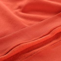 Alpine Pro OLEBA dámské mikinové šaty ORANŽOVÁ / ČERVENÁ