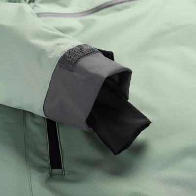 Alpine Pro OMEQ pánská zelená lyžařská bunda s membránou ptx