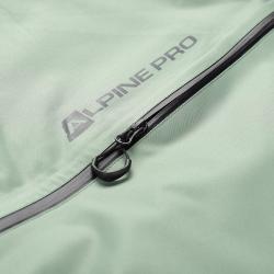 Alpine Pro OMEQ pánská zelená lyžařská bunda s membránou ptx