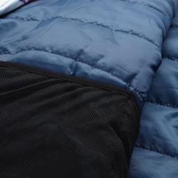 Alpine Pro OMEQA dámská modrá lyžařská bunda s membránou ptx + šátek Kilpi
