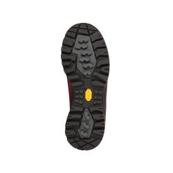 Alpine Pro OMERE červená kožená dámská outdoorová obuv s membránou