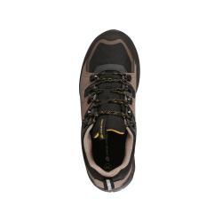 Alpine Pro OMERE hnědá kožená outdoorová obuv s membránou ptx
