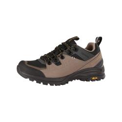 Alpine Pro OMERE hnědá kožená outdoorová obuv s membránou ptx