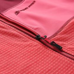 Alpine Pro ONNECA 2 dámská růžová rychleschnoucí mikina