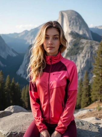 Alpine Pro ONNECA 2 dámská růžová rychleschnoucí mikina