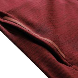 Alpine Pro ONNECA 3 dámská rychleschnoucí mikina ORANŽOVÁ / ČERVENÁ