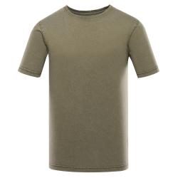 Alpine Pro ORB pánske zelené bavlnené tričko