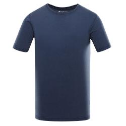 Alpine Pro ORB pánske modré bavlnené tričko