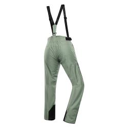 Alpine Pro OSAGA zelené dámské lyžařské kalhoty s membránou