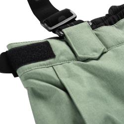 Alpine Pro OSAGA zelené dámské lyžařské kalhoty s membránou