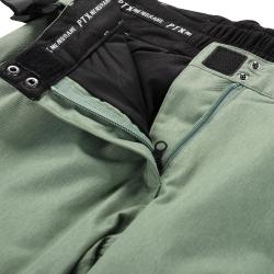 Alpine Pro OSAGA zelené dámské lyžařské kalhoty s membránou