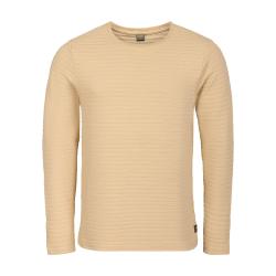 Alpine Pro OXAR pánske béžové bavlnené tričko