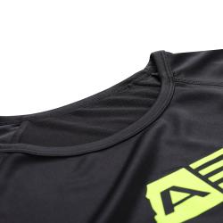 Alpine Pro PANTHER pánské černé funkční tričko