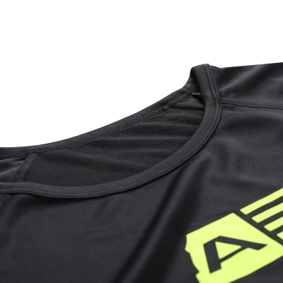 Alpine Pro PANTHER pánské černé funkční tričko