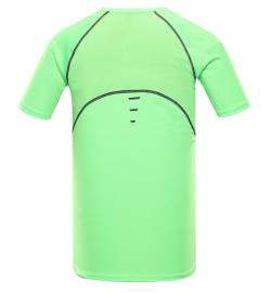 Alpine Pro PANTHER pánské zelené funkční triko s cool-dry