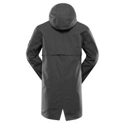 Alpine Pro PERFET pánský černý nepromokavý kabát