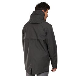 Alpine Pro PERFET pánský černý nepromokavý kabát