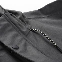 Alpine Pro PERFET pánský černý nepromokavý kabát