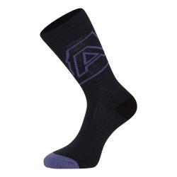 Alpine Pro PHALTE USCY082692 modré ponožky z merino vlny