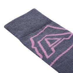Alpine Pro PHALTE USCY082618 šedé ponožky z merino vlny