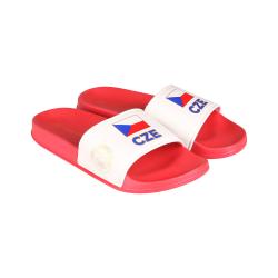 Alpine Pro PRESTIRE pantofle červené z olympijské kolekce