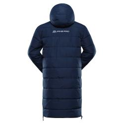 Alpine Pro PUER pánský modrý zimní kabát