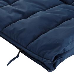 Alpine Pro PUER pánský modrý zimní kabát